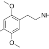 Chemical structure of 2C-D