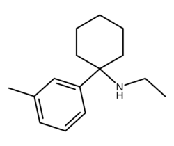 Chemical structure — 3-Me-PCE Chemical structure of 3-Me-PCE