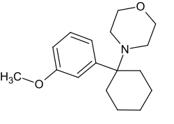 Chemical structure — 3-MeO-PCMo Chemical structure of 3-MeO-PCMo