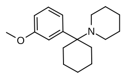 Chemical structure — 3-MeO-PCP Chemical structure of 3-MeO-PCP