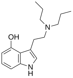 Chemical structure of 4-HO-DPT
